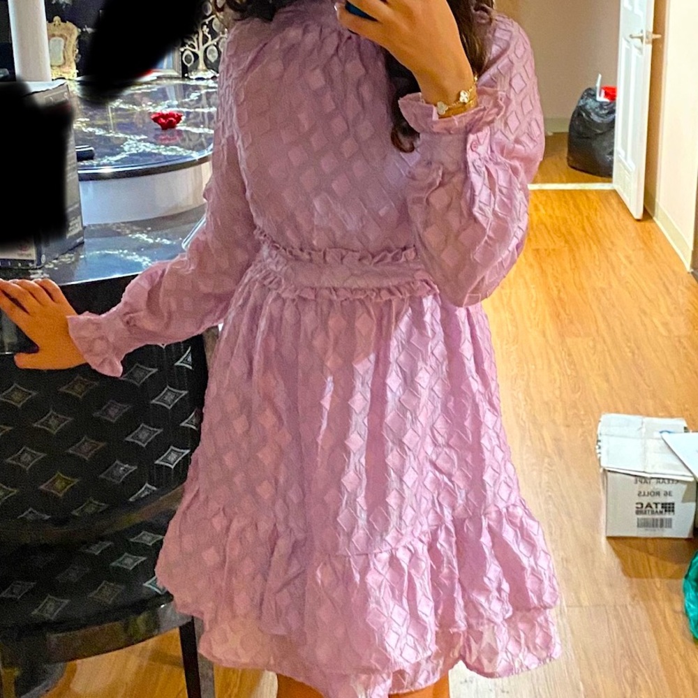 Purple dress